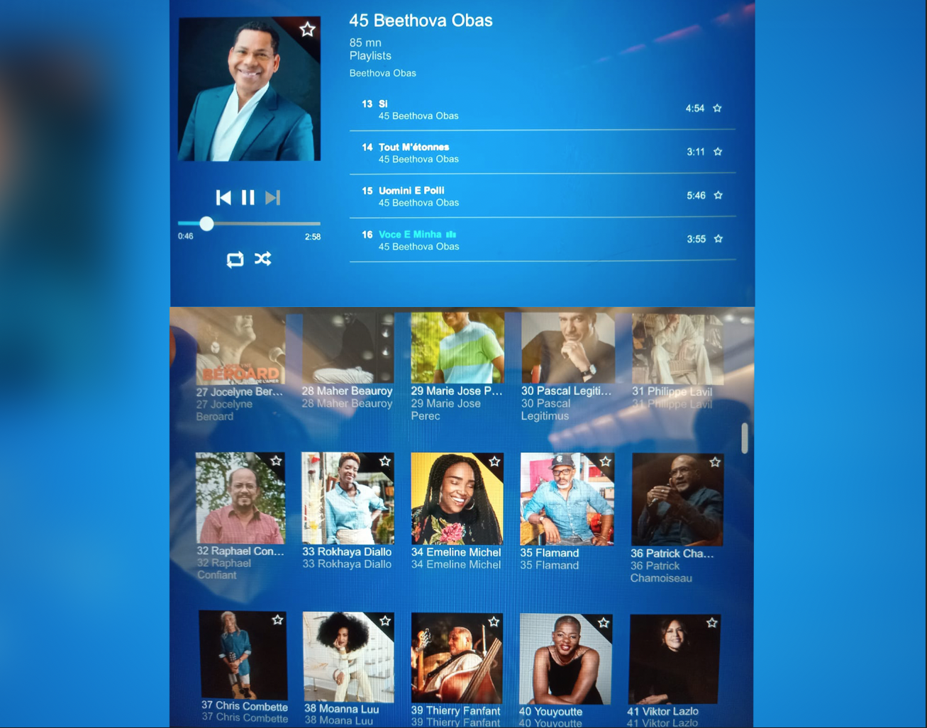 La musique haïtienne en avion: Beethova Obas, Emeline Michel et James Germain à bord ?